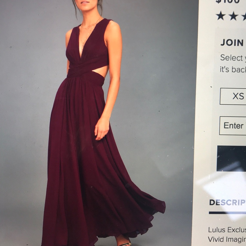 ISO Lulus Vivid Imagination Dress DO NOT BUY